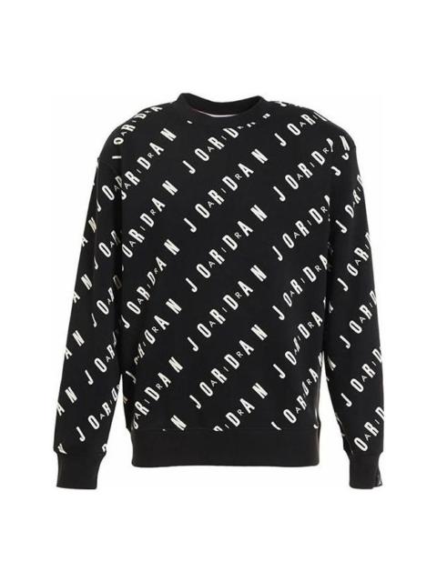 Jordan Air Jordan SS23 Basketball Fleece Sweatshirt Asia Sizing 'Black' DX9174-010