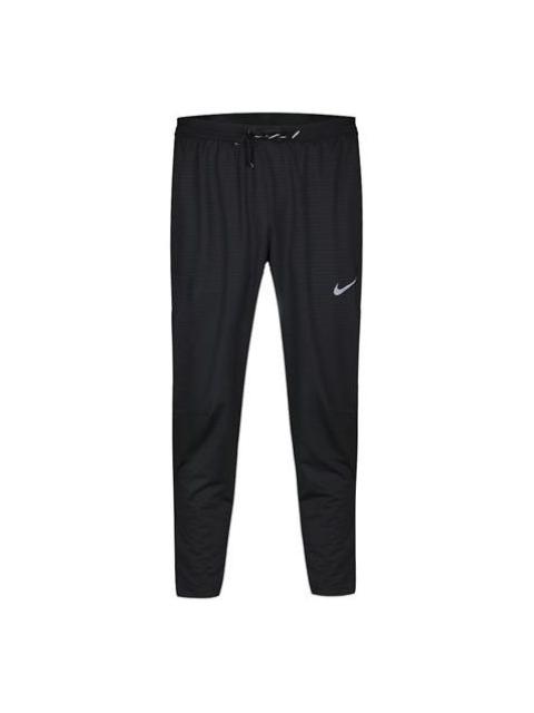 Nike Phnm Elite Knit Reflective Strip Running Pants Men's Black BV4814-010