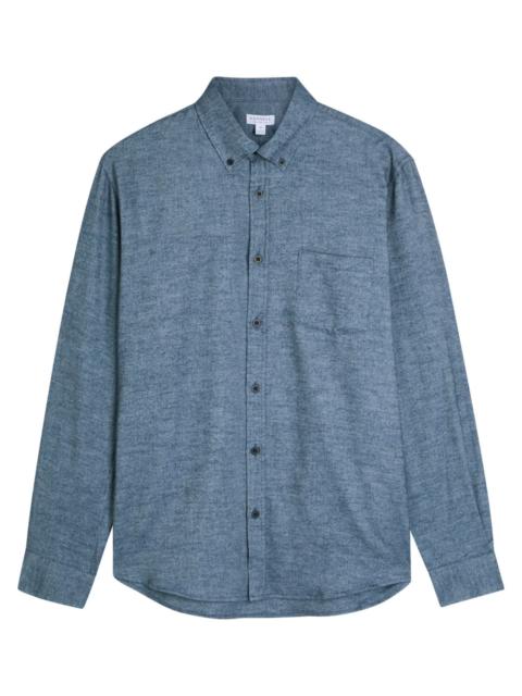 Sunspel Sunspel Brushed Cotton Shirt