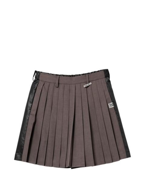 Maison MIHARAYASUHIRO panelled skort