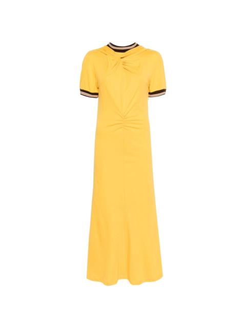WALES BONNER Wing logo-embroidered dress