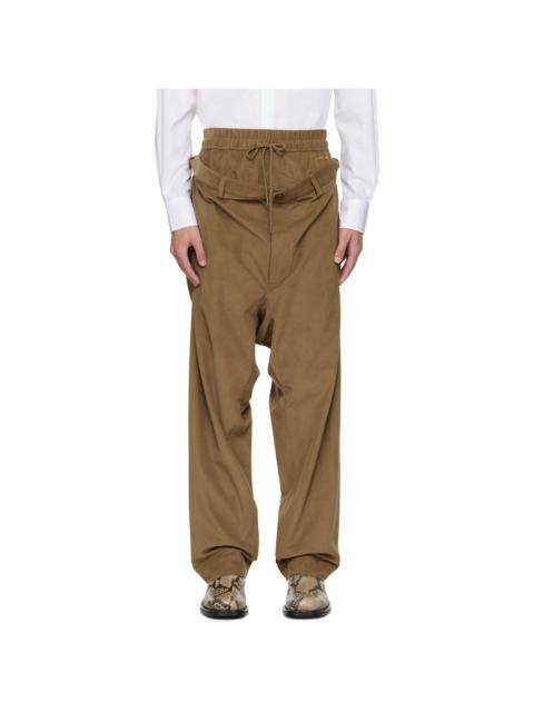 Vivienne Westwood Brown Builder Trousers