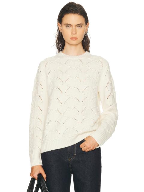Loulou de Saison Clyde 3D Shell Knit Sweater