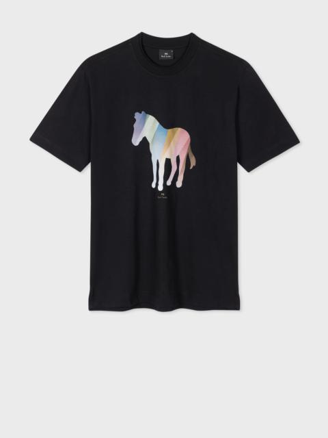 'Broad Stripe Zebra' Organic Cotton T-Shirt
