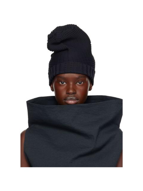 ISSEY MIYAKE Black Found Stone Beanie