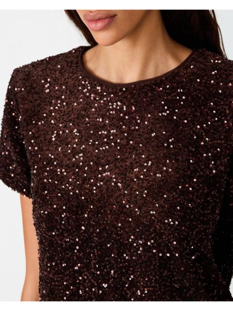 STEVE MADDEN CRESSA TOP DARK TOFFEE