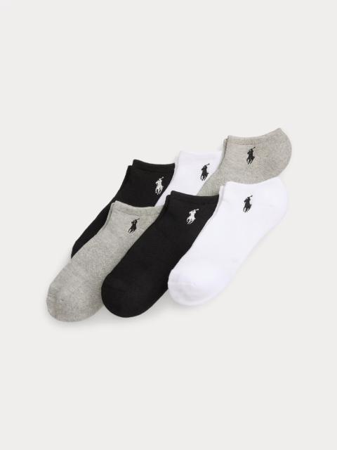Polo Ralph Lauren Cushioned Mesh Ankle Sock 6-Pack