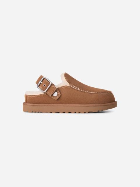UGG ® Women's Goldenstar Evelina Clog Sheepskin Shoes in Chestnut