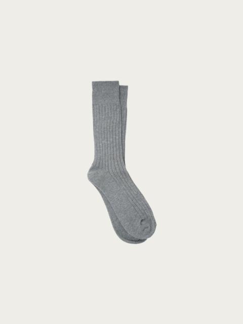 LADY WHITE CO. LWC Socks - Dark Grey Melange