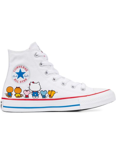 Converse Chuck Taylor All Star Hi Hello Kitty White