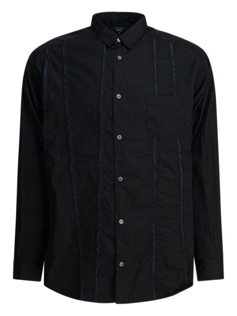 Comme des Garçons Homme button-fastening  pocket shirt