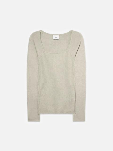 The Elder Statesman SUPERLIGHT MIX STITCH TOP