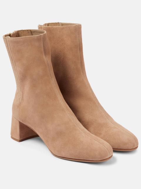 AQUAZZURA Saint Honore 50 suede ankle boots