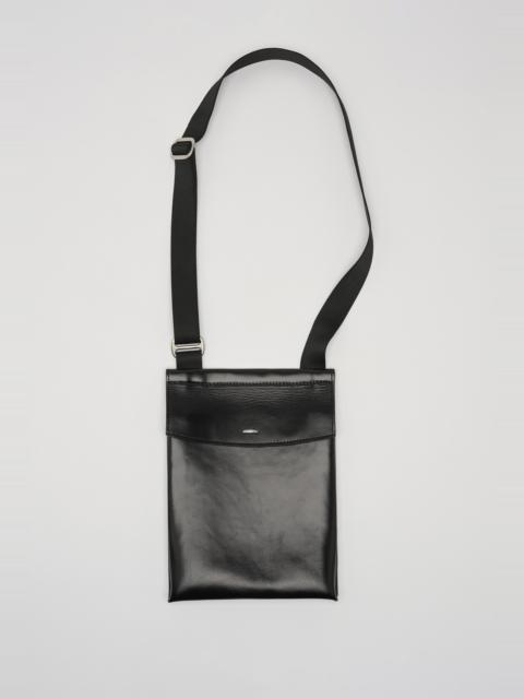Our Legacy Pocket Bag Aamon Black Leather