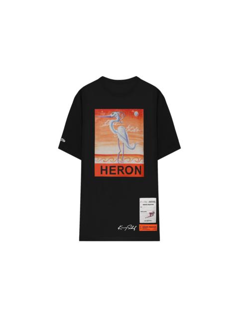 Heron Preston Heron Preston Crane Print Logo T-shirt Black
