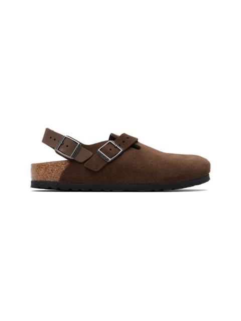 BIRKENSTOCK Brown Narrow Tokio Slip-on Loafers