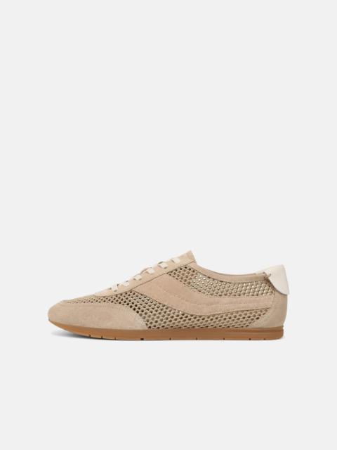 Vince LA Suede & Netting Slip-On Runner Sneaker