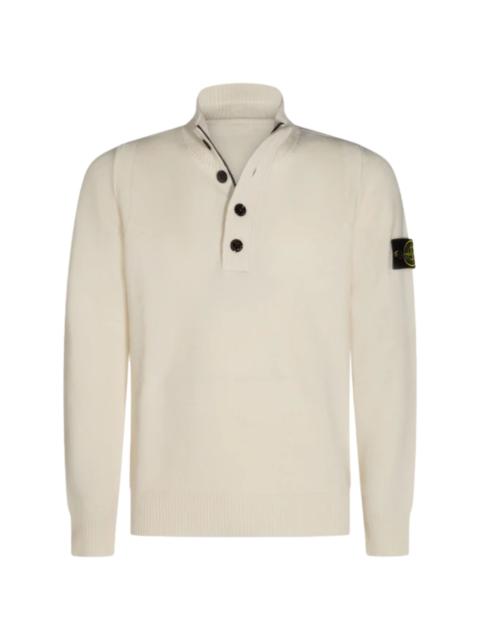 Stone Island Wool Turtleneck Sweater
