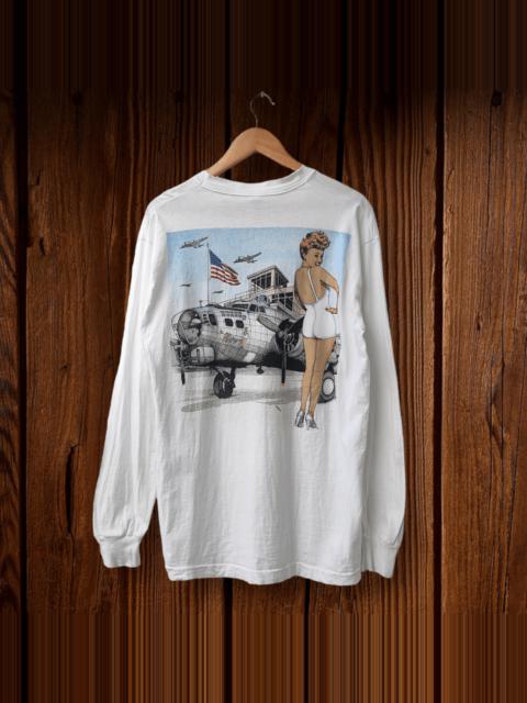 Other Designers Fruit Of The Loom × Vintage - Vintage AIR FORCE Arizona Wing GHOST Squadron Tshirt