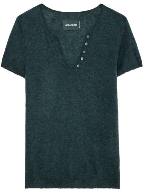 Zadig & Voltaire Celsy cashmere top