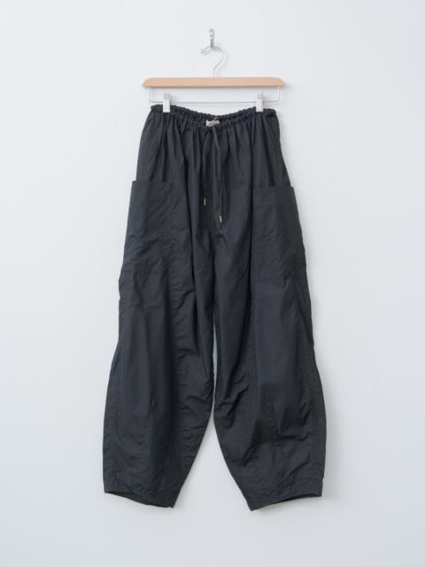 ICHI Antiquités Typewriter Cotton Pants - Black