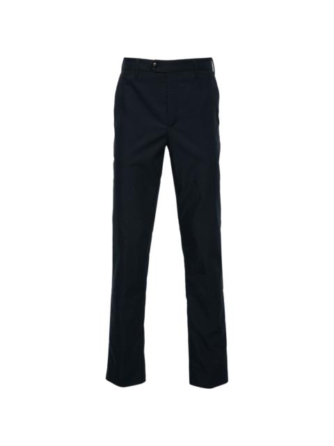 tailored slim chino trousers