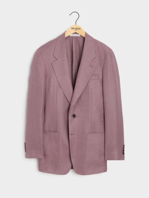 TODD SNYDER Italian Linen-Wool Single-Breasted Wythe Jacket