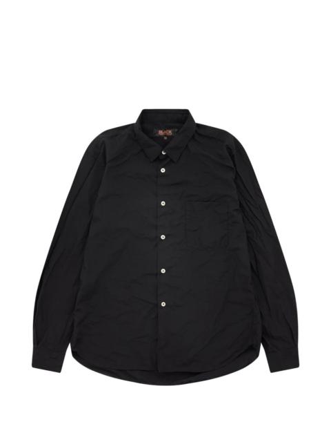 BLACK COMME des GARÇONS pocket collared shirt