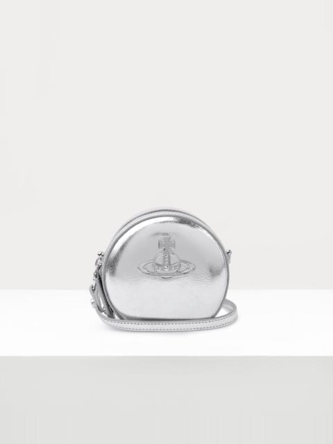 Vivienne Westwood CRINKLE MINI ROUND CROSSBODY