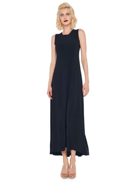 NORMA KAMALI SLEEVELESS LONG SWING DRESS