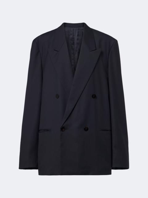 GUCCI Double-breasted oversized wool blazer