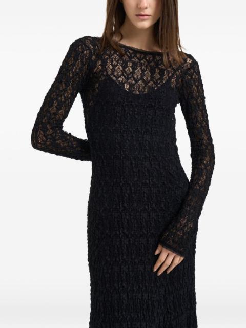 forte_forte open-back maxi dress