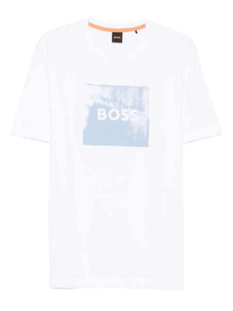 BOSS logo-print T-shirt