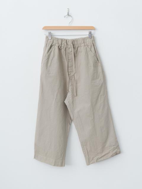 ALBUM DI FAMIGLIA Wide & Short Trousers CC - Stone