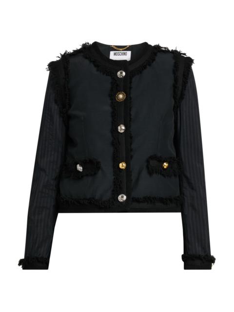 Moschino Women's Stretch Bouclé Lady Jacket - Multi Black