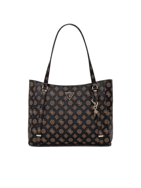 GUESS USA Monogram Charm Tote Bag