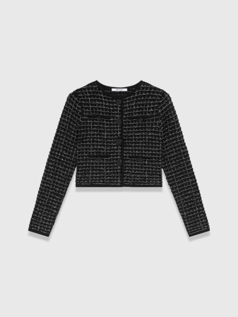THE FOLD Hampton Tweed Knit Jacket