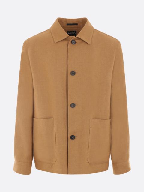 ALPE LINEN AND WOOL JACKET