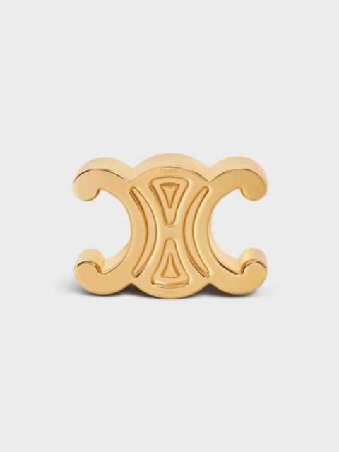 CELINE TRIOMPHE PAPERWEIGHT IN STEEL