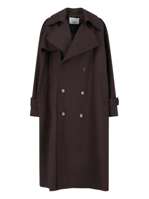 The Frankie Shop 'DURSLEY' DOUBLE-BREASTED TRENCH COAT