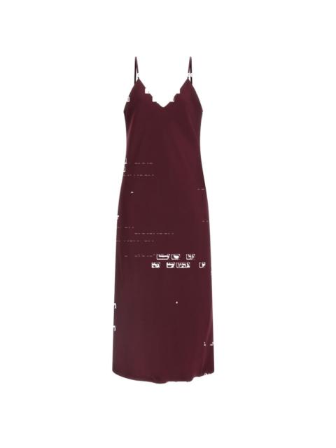 NORMA KAMALI V-neck slip dress