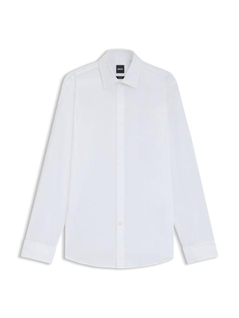 BOSS SLIM-FIT DRESS SHIRT IN EASY-IRON STRETCH COTTON