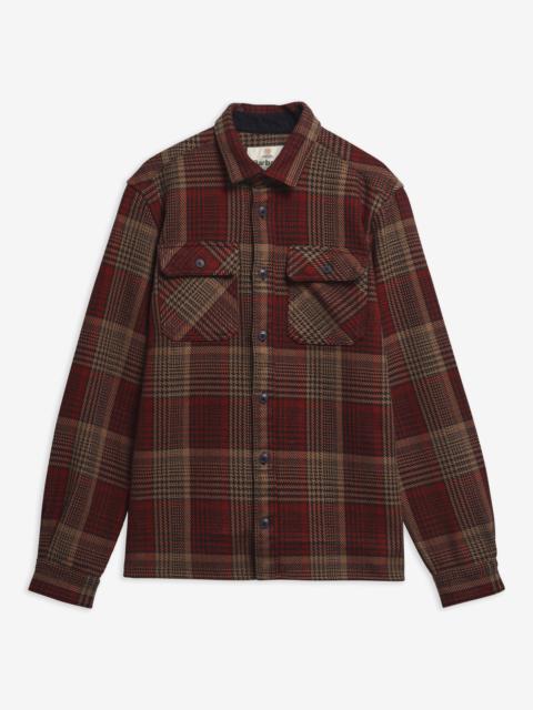 Barbour Millom Relaxed Houndstooth Shirt