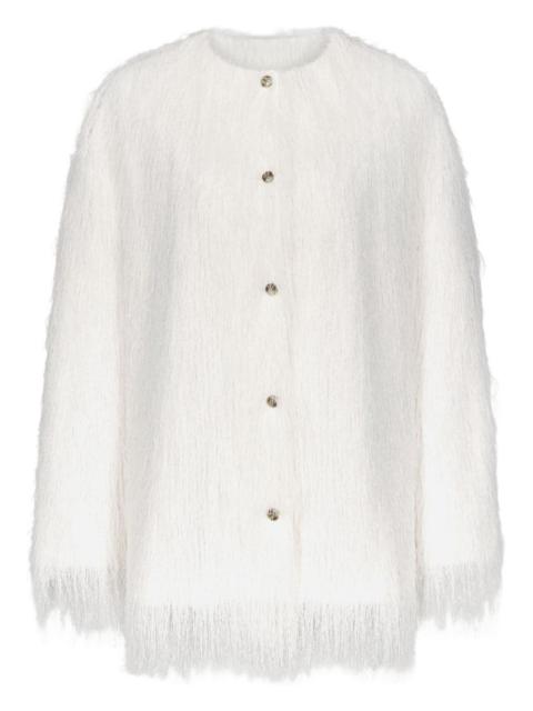 Loulou de Saison Filipo fringed-detail coat