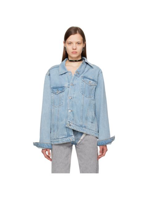 Y/Project Blue Wire Denim Jacket