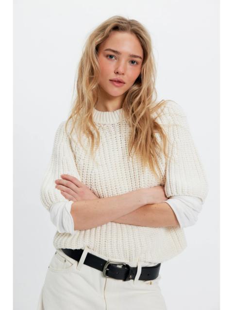 FREE PEOPLE Amy Sweater Tee