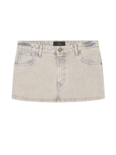 Alanui Glacier Denim Skirt