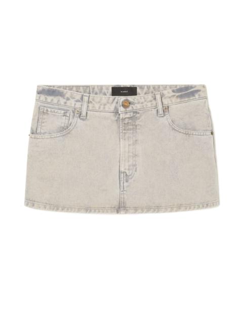 Alanui Glacier Denim Skirt