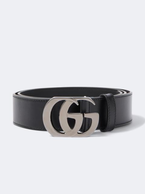 GUCCI Cut GG Marmont leather belt
