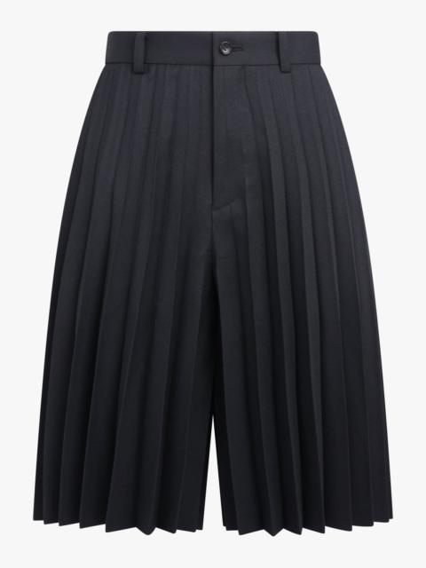 Comme Des Garçons PLEAT LONG SHORT | BLACK
